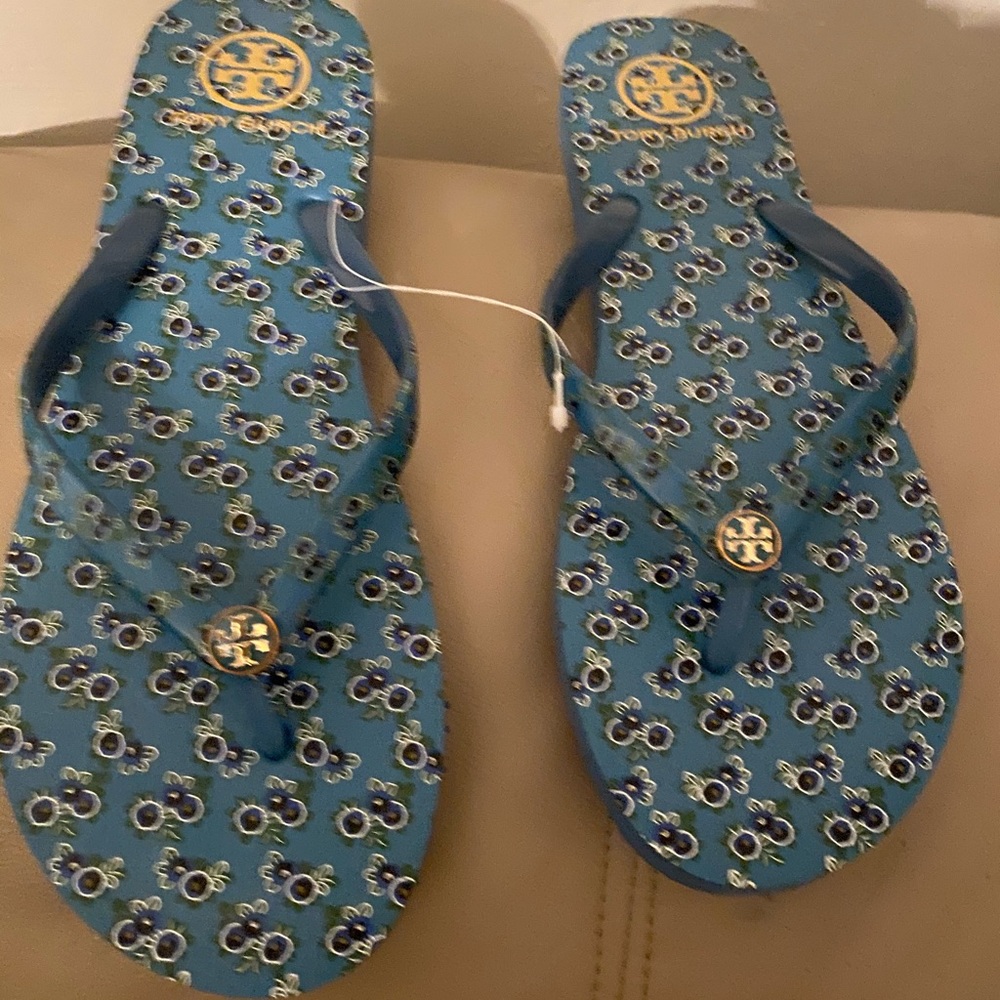 Tory Burch flip flops size 11